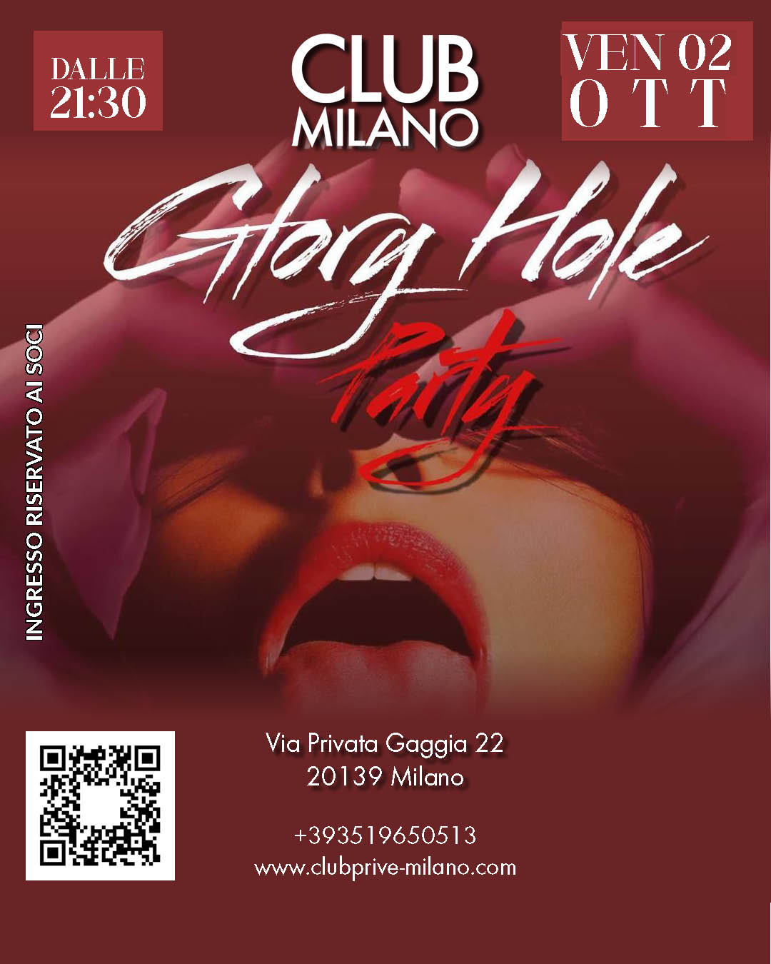 GLORY HOLE - VEN 02 OTT