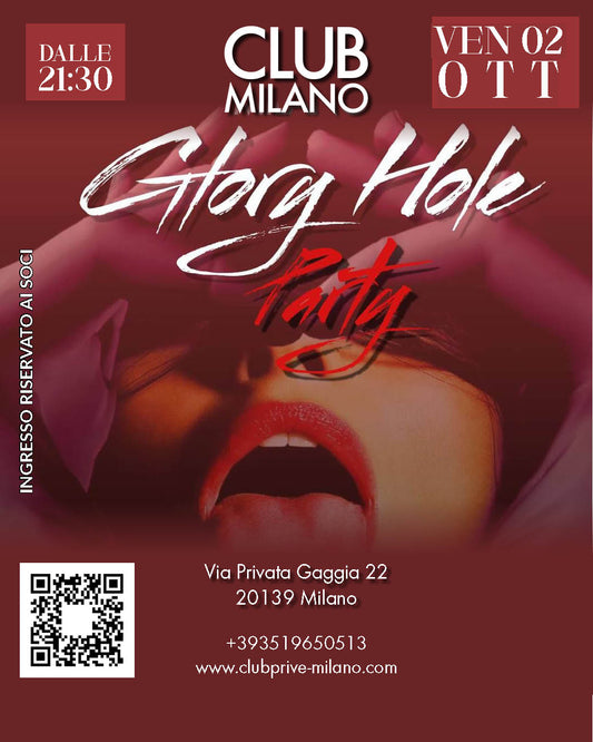 GLORY HOLE - VEN 02 OTT