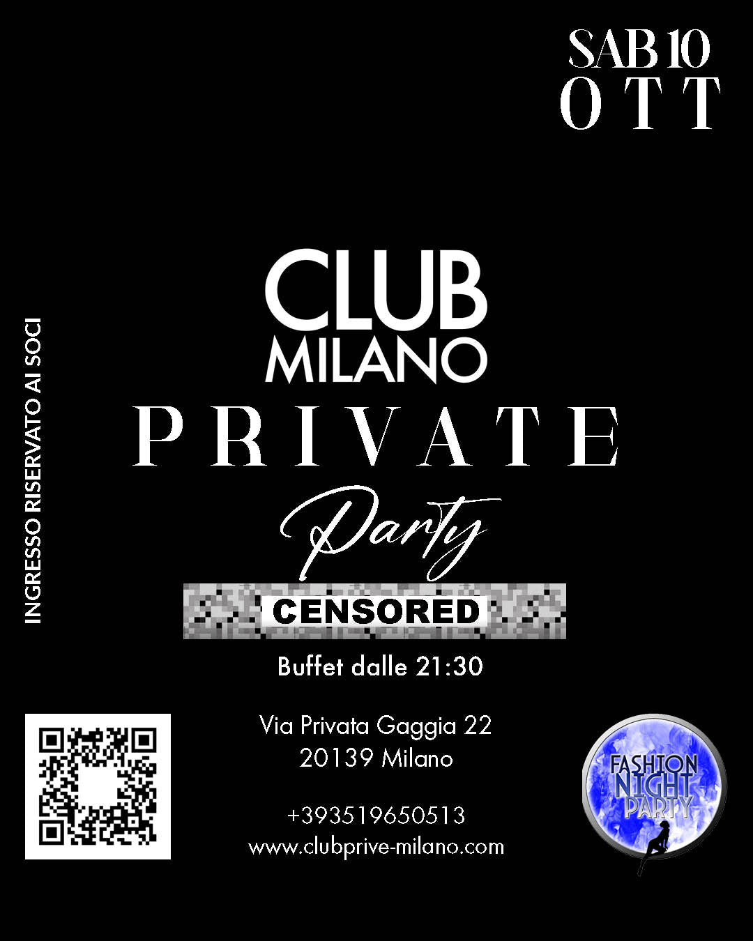 PRIVATE PARTY CENSURED - SAB 10 OTT
