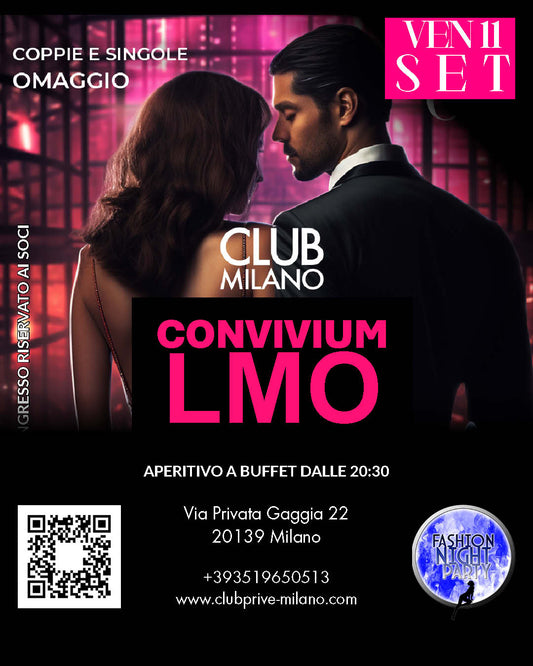 LMO CONVIVIUM - VEN 11 SET
