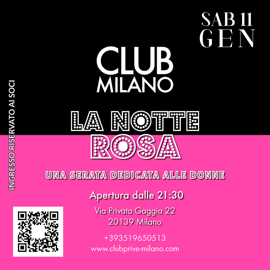 LA NOTTE ROSA -  SAB 11 GENN