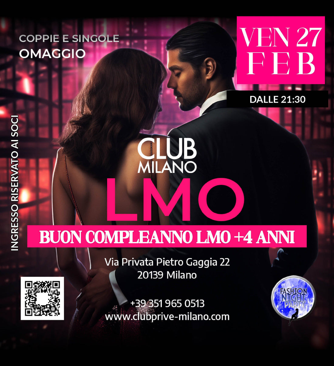 BUON COMPLEANNO LMO - VEN 27 FEB