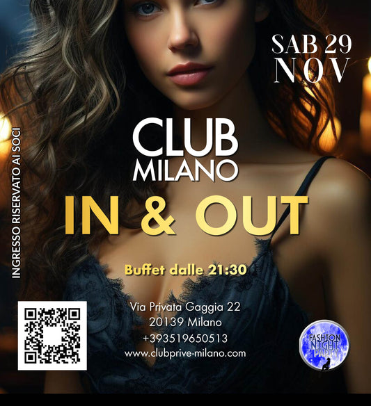 IN&OUT - SAB 29 NOV