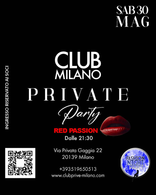 PRIVATE PARTY RED PASSION - SAB 30 MAG