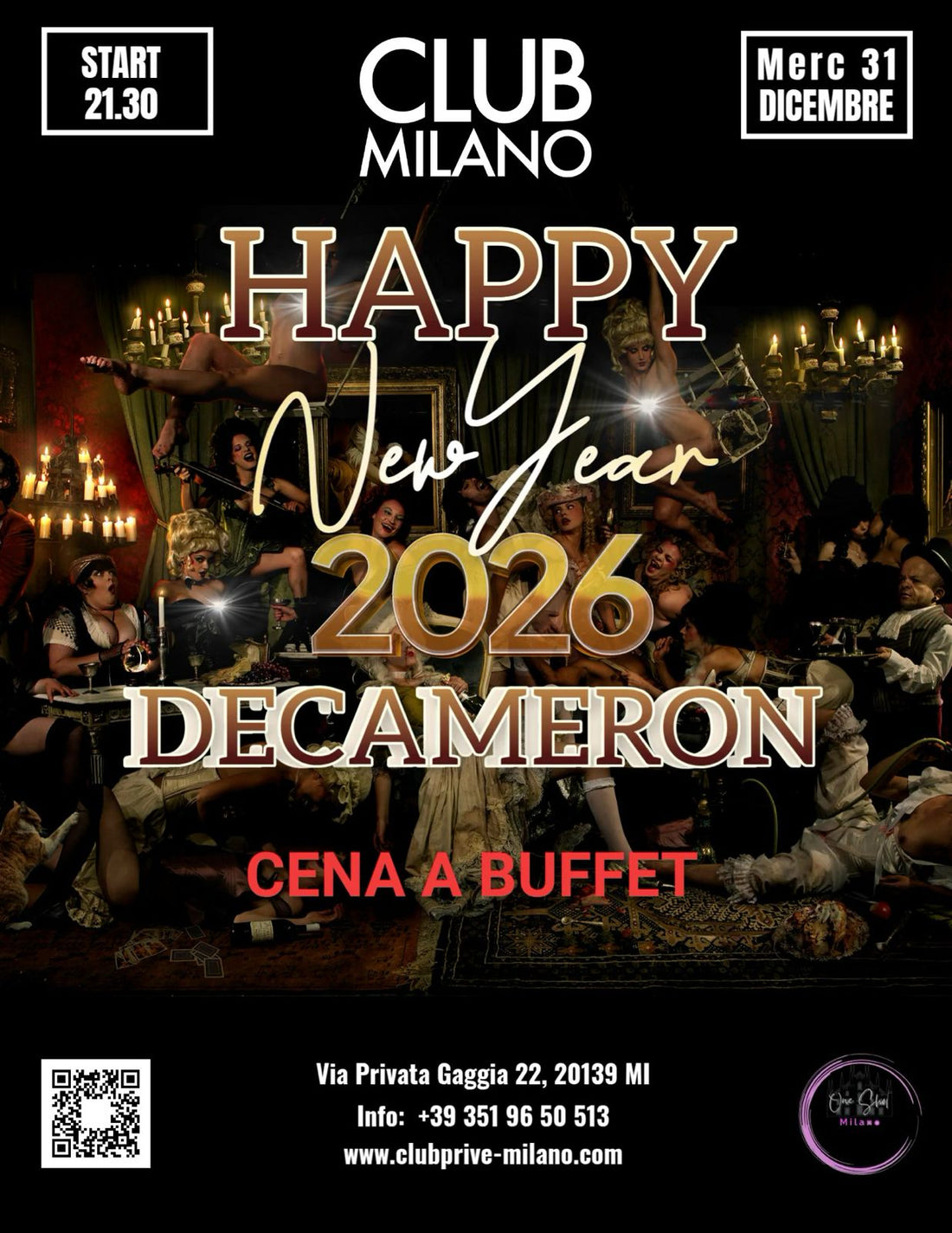DECAMERON - HAPPY NEW YEAR 2026 - MERC 31 DIC