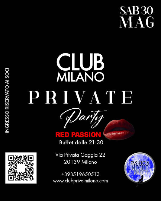 PRIVATE PARTY RED PASSION - SAB 30 MAG